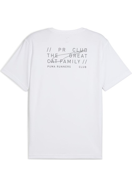 Beyaz Erkek Regular Fit T-Shirt 52655702 Graphıcs Runnıng Illustrat