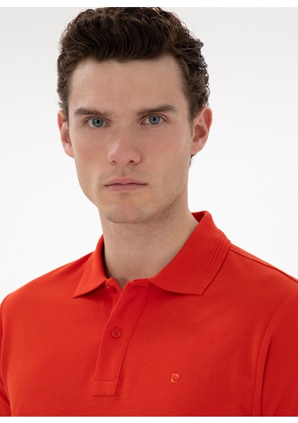 Kırmızı Erkek Slim Fit Polo T-Shirt Sunny fiyatları