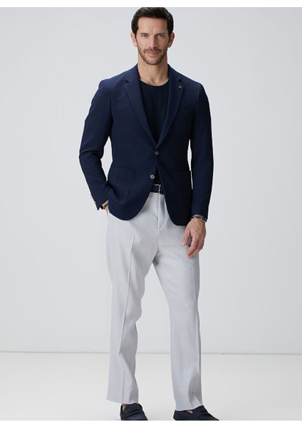 Lacivert Erkek Slim Fit Ceket 1093972 fırsatları