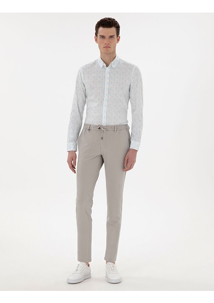 Gri Klasik Jogger Pantolon