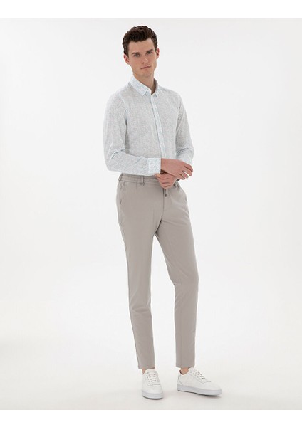 Gri Klasik Jogger Pantolon