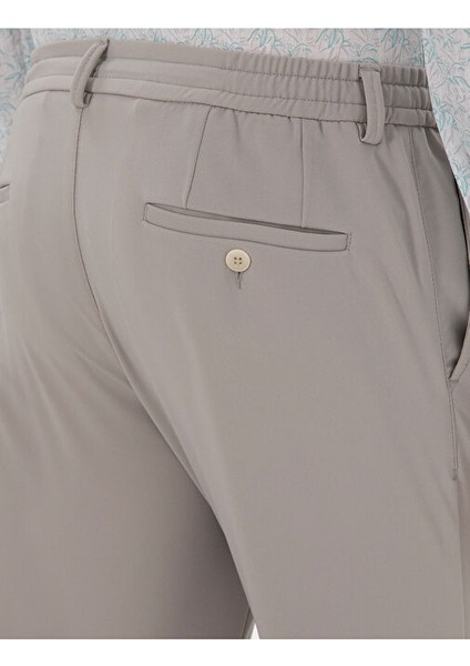 Gri Klasik Jogger Pantolon