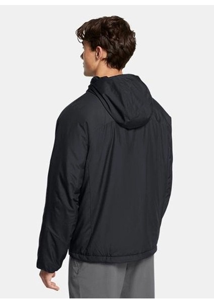 1388902-001 Unstoppable Ins Jacket Siyah Fermuarlı Yaka Normal Kalıp Erkek Zip Ceket