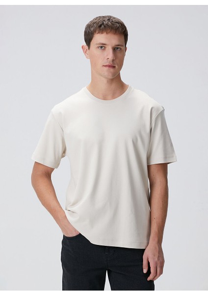 Gri Erkek Comfort Fit T-Shirt 1094087