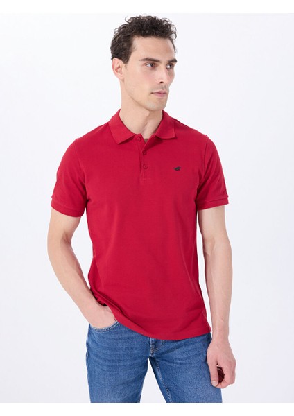 Kırmızı Erkek Relaxed Baskılı Polo T-Shirt M5SM-TST1335 fiyatları