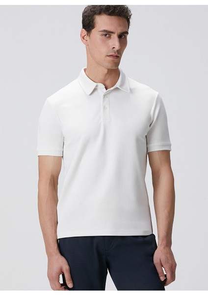 Ekru Erkek Slim Fit T-Shirt 1094086