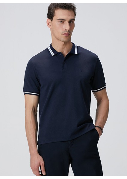 Lacivert Erkek Slim Fit T-Shirt 1094080