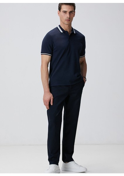 Lacivert Erkek Slim Fit T-Shirt 1094080 modelleri