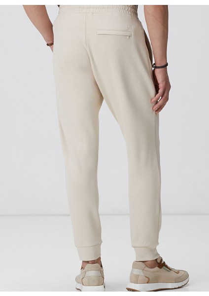 Bej Erkek Slim Fit Eşofman Altı 1095060