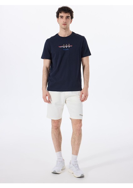 Lacivert Erkek Relaxed Baskılı T-Shirt D5SM-TST3793 fiyatları