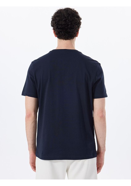 Lacivert Erkek Relaxed Baskılı T-Shirt D5SM-TST3793 fırsatları