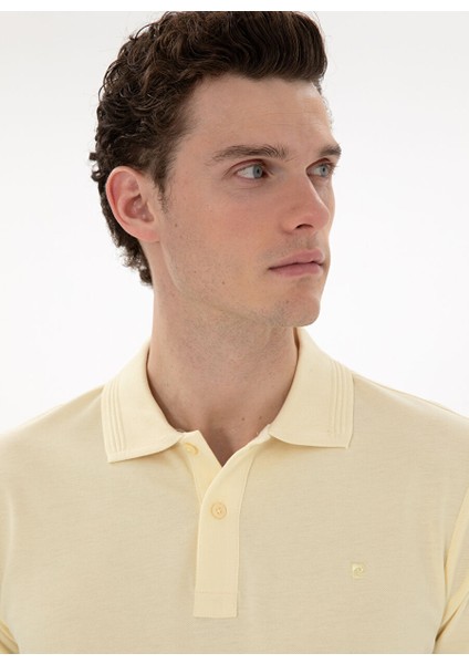 Sarı Erkek Slim Fit Polo T-Shirt Sunny fiyatları