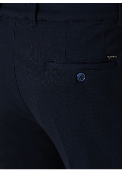 Lacivert Erkek Slim Fit Pantolon 1094008 indirimleri