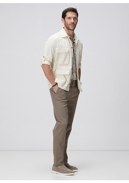 Vizon Erkek Gömlek Slim Fit Hırka 1093837