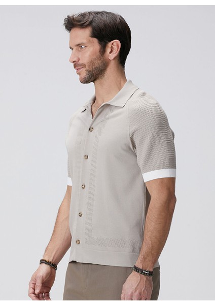 Vizon Erkek Gömlek Slim Fit Hırka 1093837