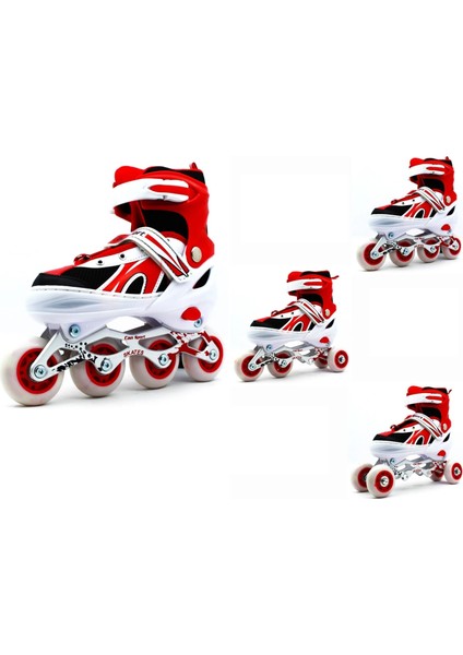 Çocuk Pateni Alıştırma Pateni 2+2 , 2+1 Ayarlanabilir Teker ve Numaralı Başlangıç Pateni (30-33) fırsatları