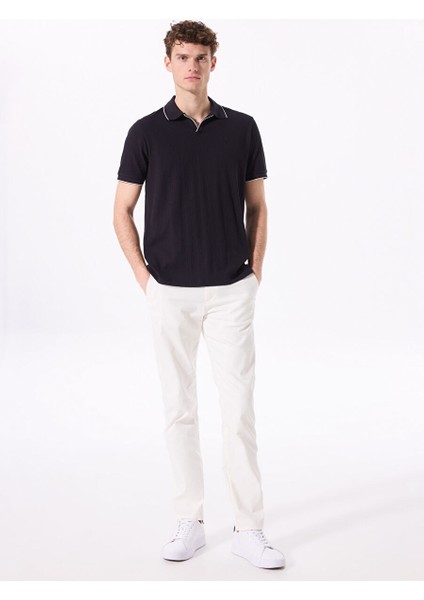 Lacivert Erkek Polo Yaka Regular Fit Polo T-Shirt cm Serıus fiyatları