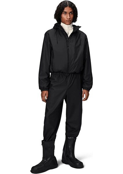 Siyah Erkek Normal Düz Ceket Lohja Short Insulated Jacket W3T1