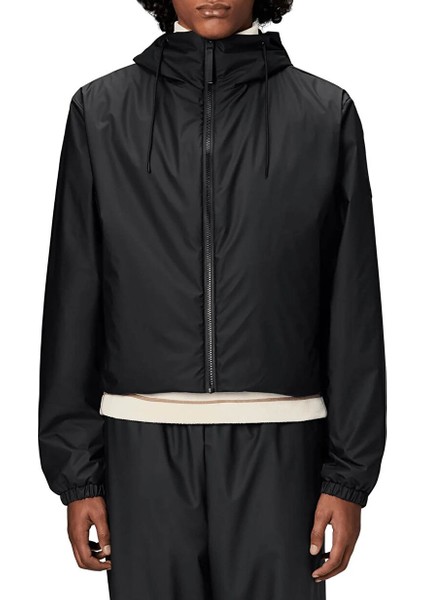 Siyah Erkek Normal Düz Ceket Lohja Short Insulated Jacket W3T1