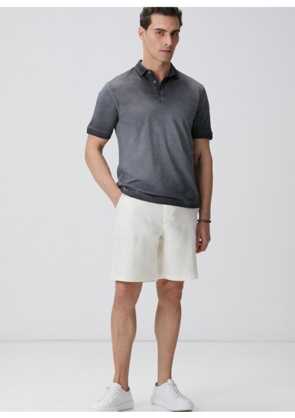 Antrasit Erkek Slim Fit T-Shirt 1094093 modelleri