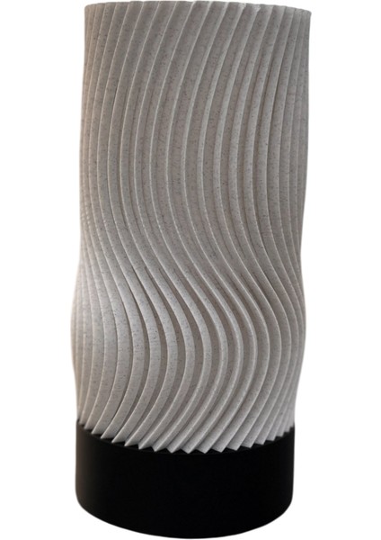 Modern Spiral Tasarım Vazo – 3D Baskı Dekor