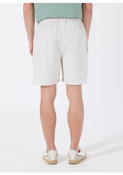 Gmg Fırenze Gri Erkek Slim Fit Şort GU25MSS09024