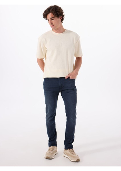 Erkek Slim Fit Denim Pantolon L71900036X1E