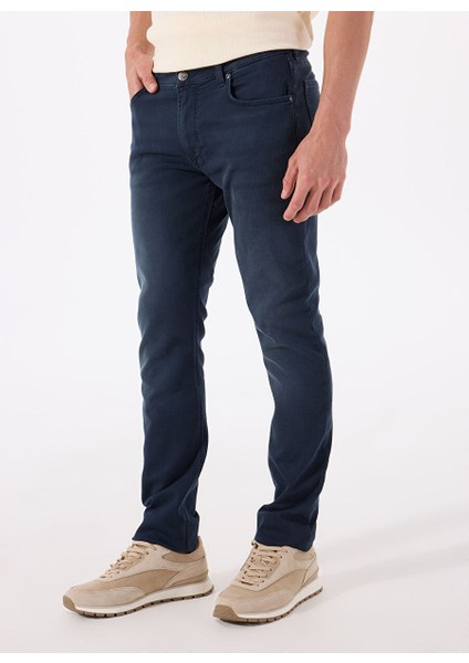 Erkek Slim Fit Denim Pantolon L71900036X1E