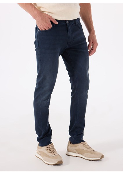 Erkek Slim Fit Denim Pantolon L71900036X1E