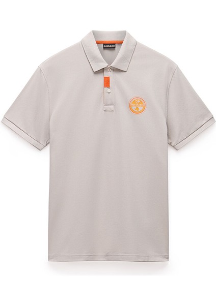 Napapıjrı Gri E-Clanıs Ss Erkek T-Shirt NP0A4ID3N1P1