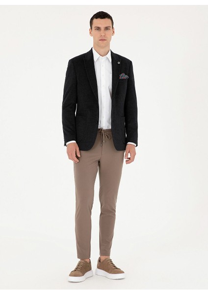 Vizon Erkek Slim Fit Düz Pantolon E19400/PB