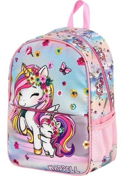 Unicorn Desen Kız Çocuk Kreş Anaokulu Sırt Çantası ve Termal Beslenme Çantası Seti fırsatları