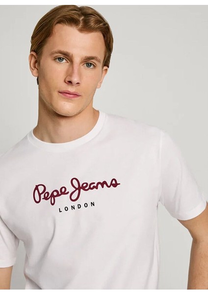 Beyaz Erkek Regular Fit Baskılı T-Shirt PM508208 800 Eggo N fiyatları