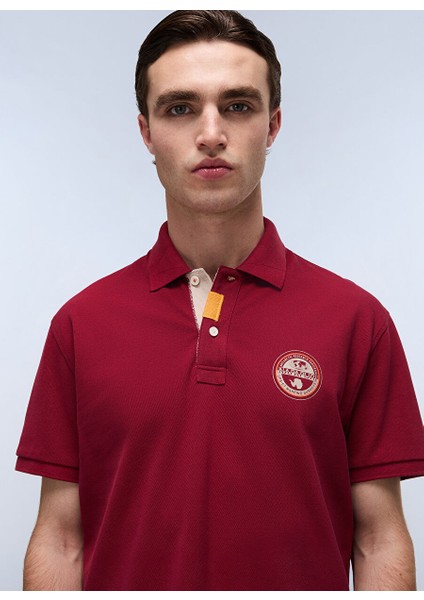 Napapıjrı Kırmızı E-Clanıs Ss Erkek T-Shirt NP0A4ID3R1E1