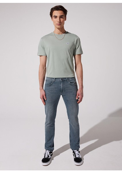 Erkek Dar Paça Slim Fit Denim Pantolon L719046853_LUKE