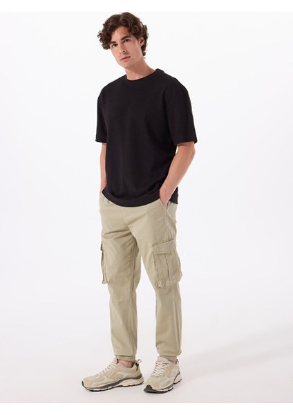 Antrasit Erkek Regular Fit Pantolon L251056358 Kargo Jogger Pantolon
