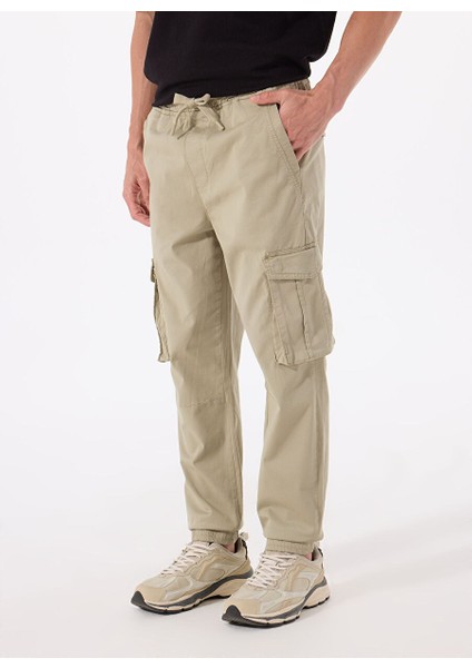 Antrasit Erkek Regular Fit Pantolon L251056358 Kargo Jogger Pantolon