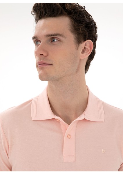 Pembe Erkek Slim Fit Polo T-Shirt Sunny fiyatları