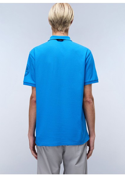 Napapıjrı Mavi E-Amundsen 1 Erkek T-Shirt NP0A4IN9B2W1