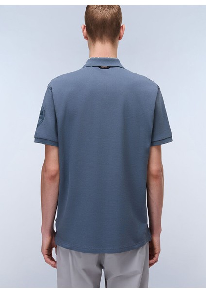 NP0A4IN9G1Y1-E-AMUNDSEN 1 Gri Relaxed Erkek T-Shirt