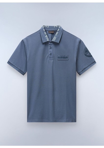 NP0A4IN9G1Y1-E-AMUNDSEN 1 Gri Relaxed Erkek T-Shirt
