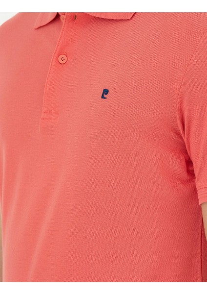 Pembe Slim Fit Basic Tişört