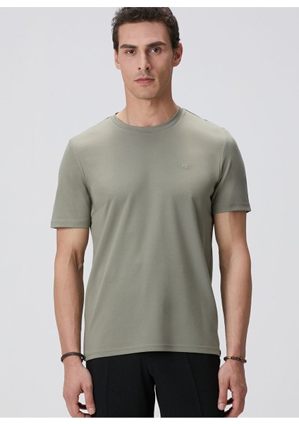 Haki Erkek Slim Fit T-Shirt 1094077