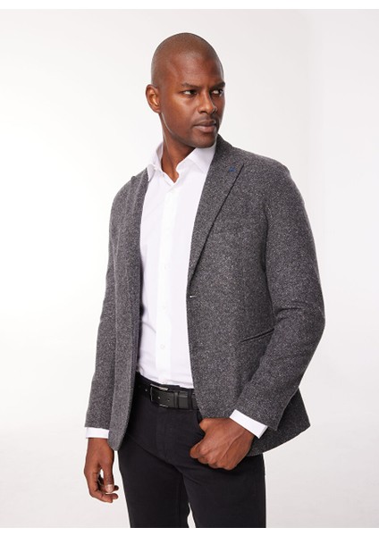 Slim Fit Gömlek Yaka Beyaz Erkek Gömlek A27602POP-