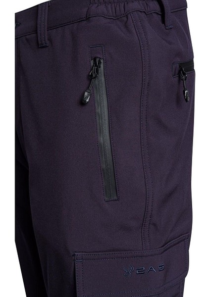 Barunas Erkek Ince Softshell Kargo Pantolon Antrasit