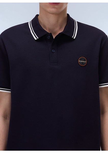 Napapıjrı Lacivert E-Macas Ss 1 Erkek T-Shirt NP0A4ID51761