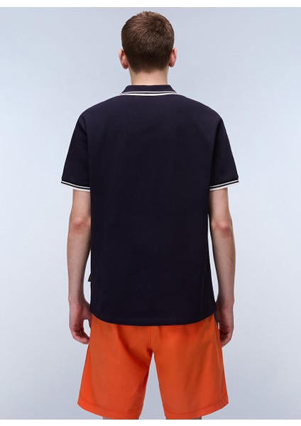 Napapıjrı Lacivert E-Macas Ss 1 Erkek T-Shirt NP0A4ID51761