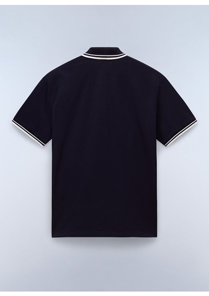 Napapıjrı Lacivert E-Macas Ss 1 Erkek T-Shirt NP0A4ID51761
