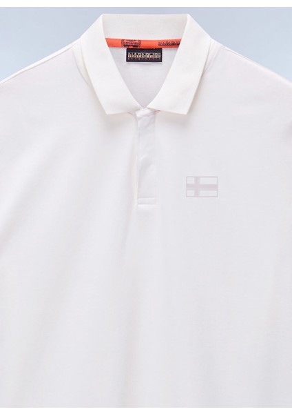 Napapıjrı Beyaz E-Sorano Ss Erkek T-Shirt NP0A4IDC2061