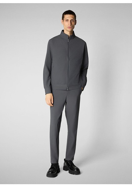 Gri Erkek Bisiklet Normal Düz Sweatshirt DF1643MPOTY1910031 Tulıo Gri